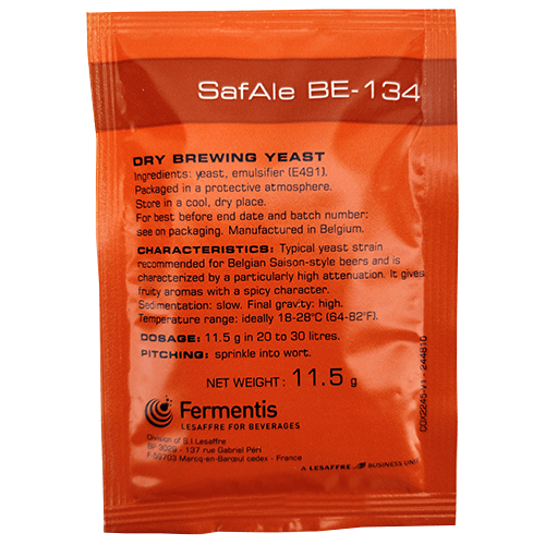 Fermentis SafAle BE-134 Yeast - 11.5g