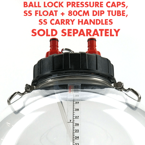 FermZilla All Rounder 60L - Includes Stand, Tank, Stainless Handle, Lid, Airlock, Stick on Thermomet - KegLand