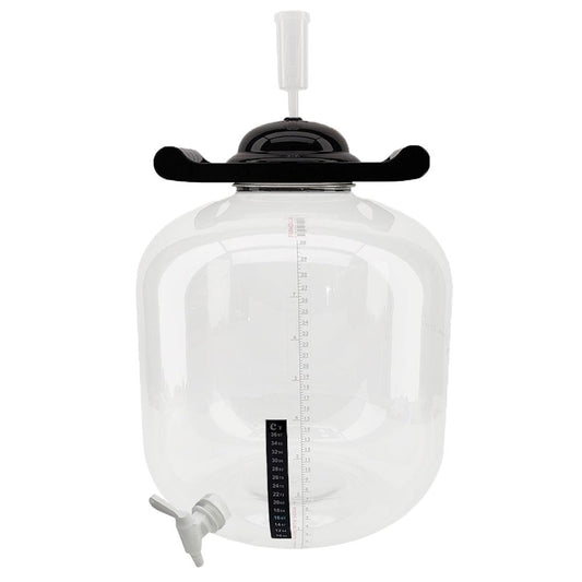 FermZilla - Flat Bottom 30L (7.9 Gal) Fermenter-including Air Lock,Tap and Sticker Thermometer - KegLand