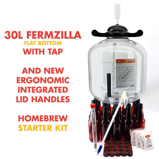 FermZilla - Flat Bottom 30L - PET Bottle Starter Kit - KegLand