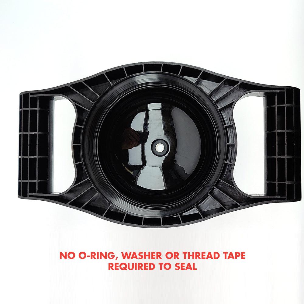 FermZilla - Flat Bottom Lid with Integrated Handles - KegLand