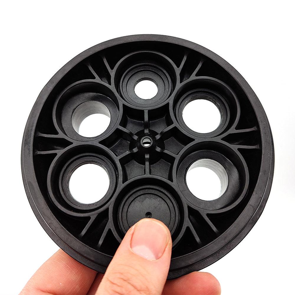 FermZilla - Predrilled Temp Twister Lid with Thermowell Port - Includes O-Ring - KegLand