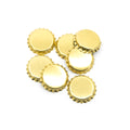 Crown Caps 29 mm Gold 100pcs