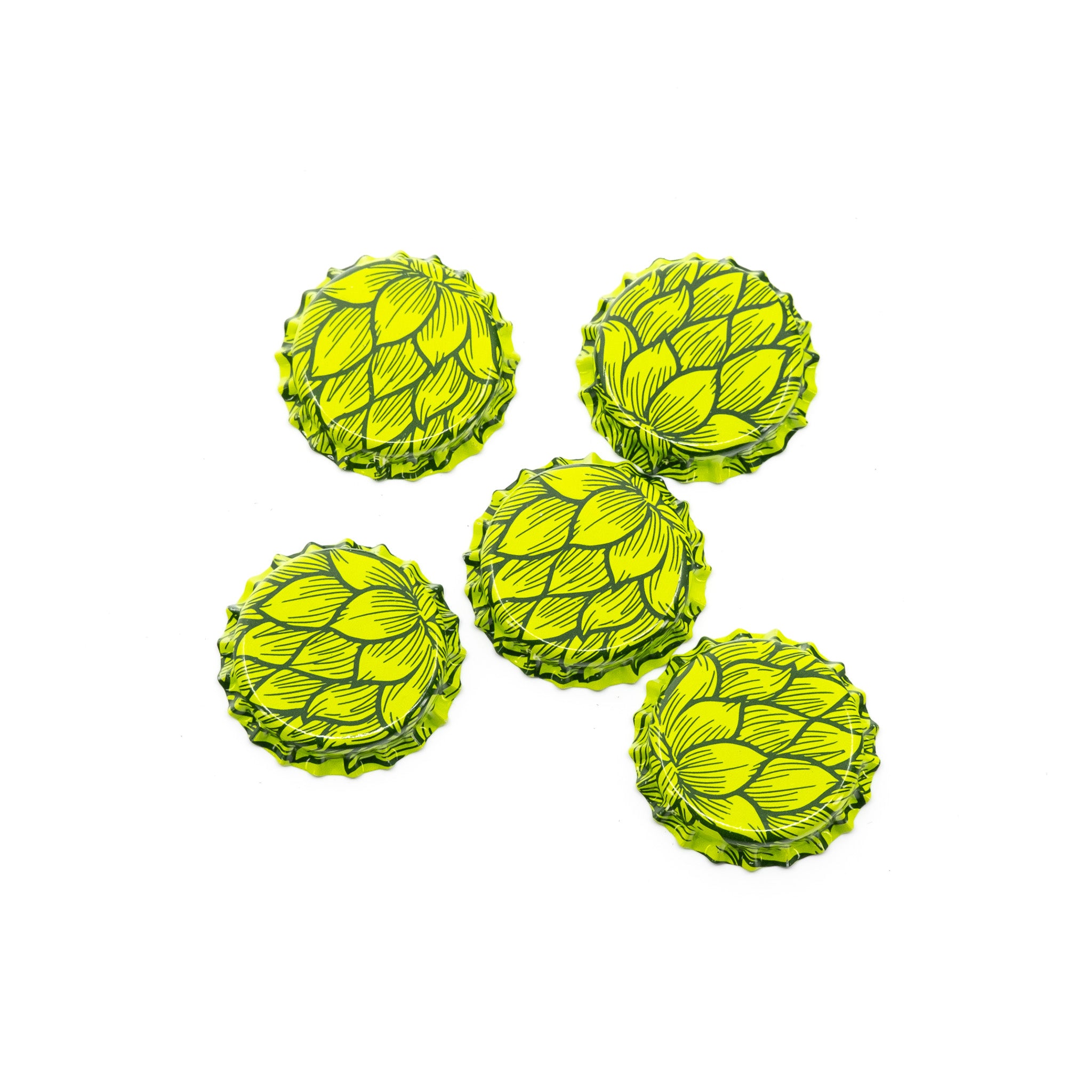 Crown Caps 26 mm Hops 100pcs