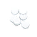 Crown Caps 26 mm White 100pcs