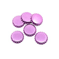 Crown Caps 26 mm Purple 100pcs