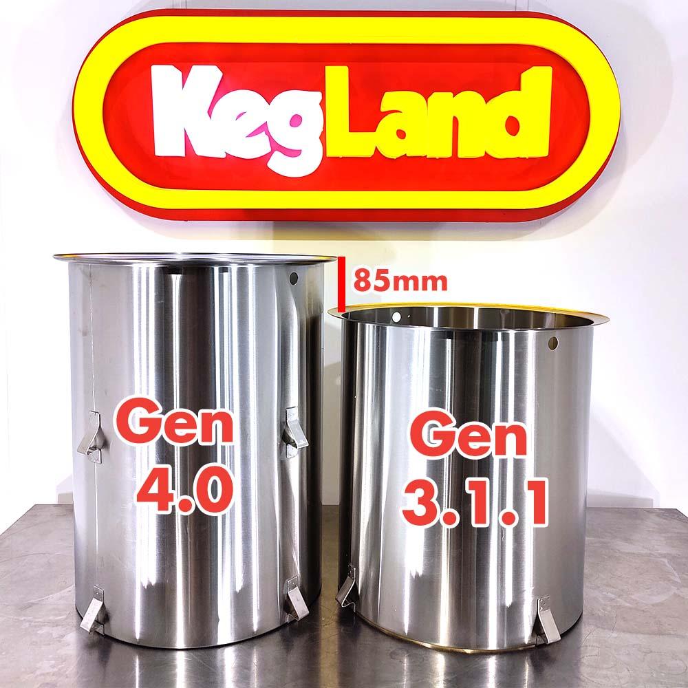 Gen 4 Brewzilla 65L with Pump 2000w/1000/500w - 220-240V AC - KegLand