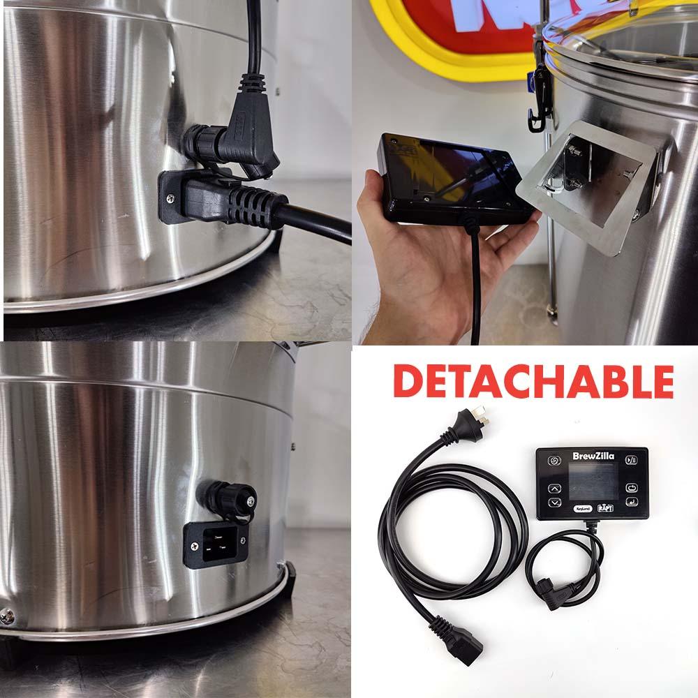 Gen 4 Brewzilla 65L with Pump 2000w/1000/500w - 220-240V AC - KegLand