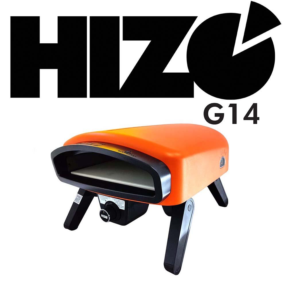 HIZO G14 (ORANGE BURST) Gas Pizza Oven - AGA for AU including regulator - KegLand