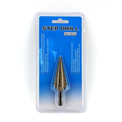 HSS Step Stepped Drill Bit 4mm-22mm - KegLand