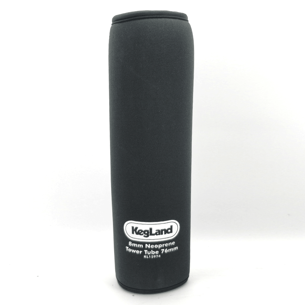 Insulating Neoprene Kegerator Tower Tube 76mm/3' (1-3 Tap) - KegLand