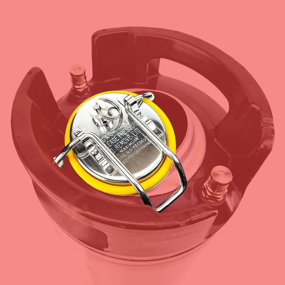 Keg Lid with PRV & Low2 O-ring - KegLand