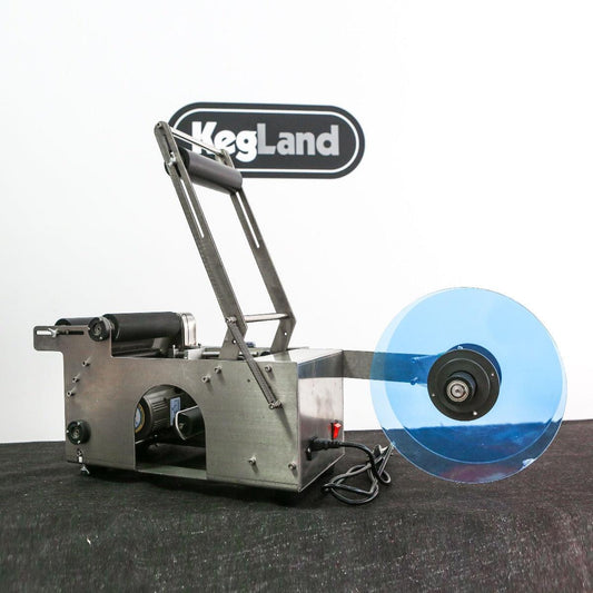 Label Applicator Machine - Semi-Automated - For Self Adhesive Labels - KegLand