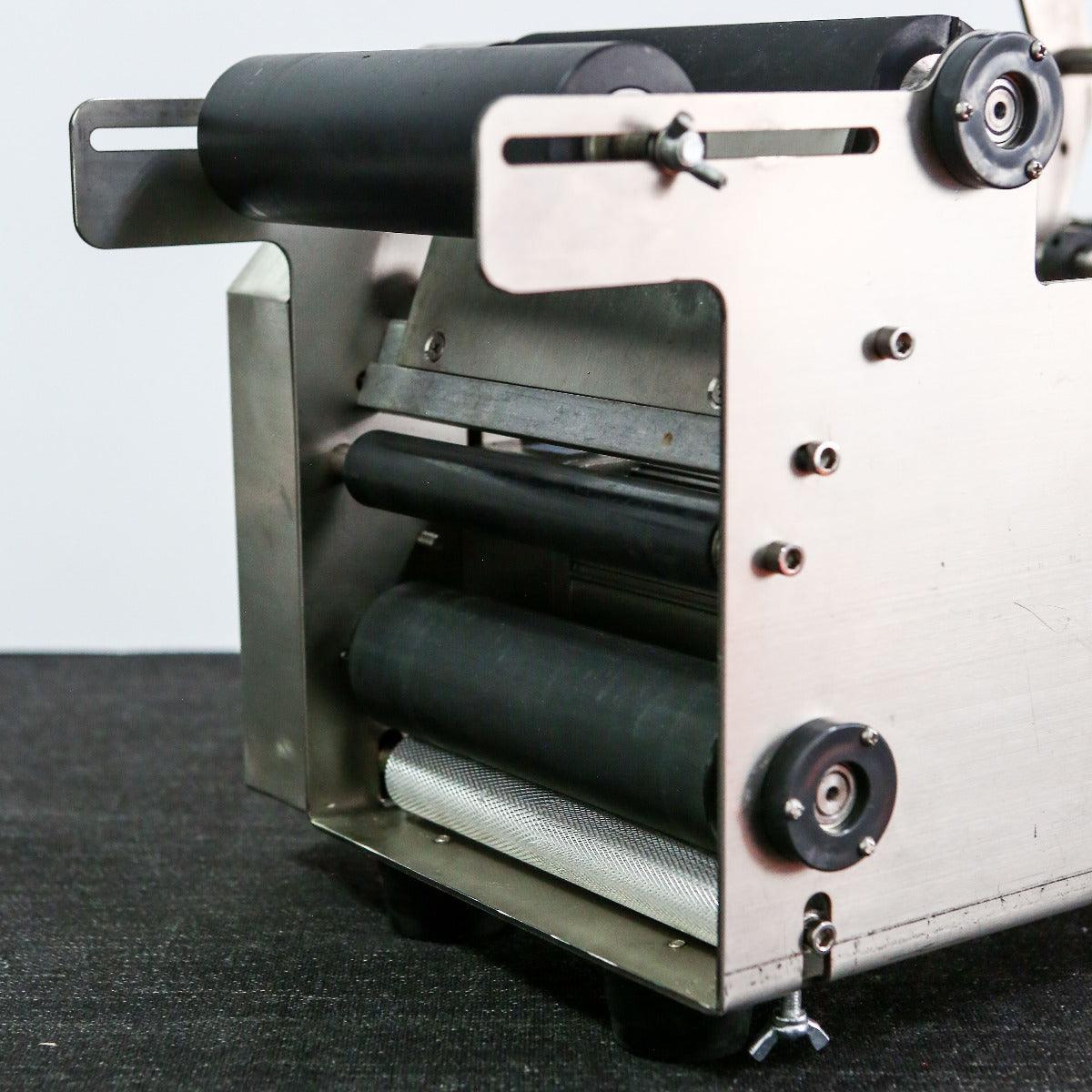 Label Pleasingmachine Label Applicator Machine - Semi-Automated - For Self Adhesive Labels ...
