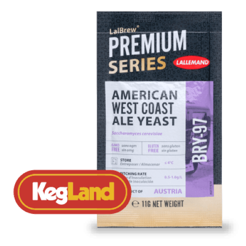 LalBrew Premium Series - BRY-97 Yeast - 11g (American West Coast Ale)