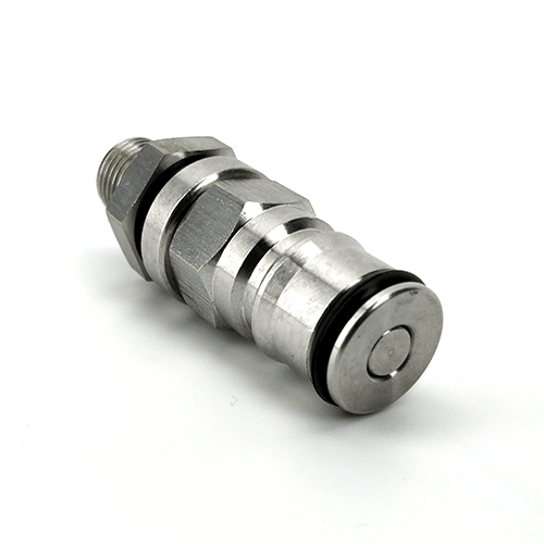 Liquid Ball Lock Post with 1/4inch bulkhead assembly - KegLand