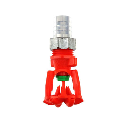 Low Volume CIP Spinning Spray Rotor (stainless swivel nut and barb ) - KegLand