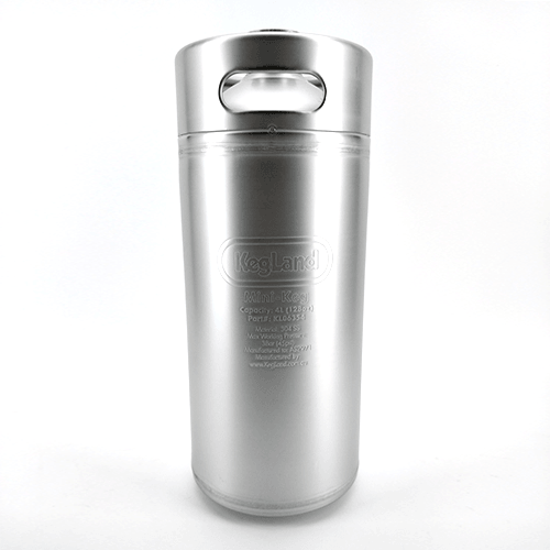 Mini Keg - 4L (approx 128oz) (135mm x 326mm)