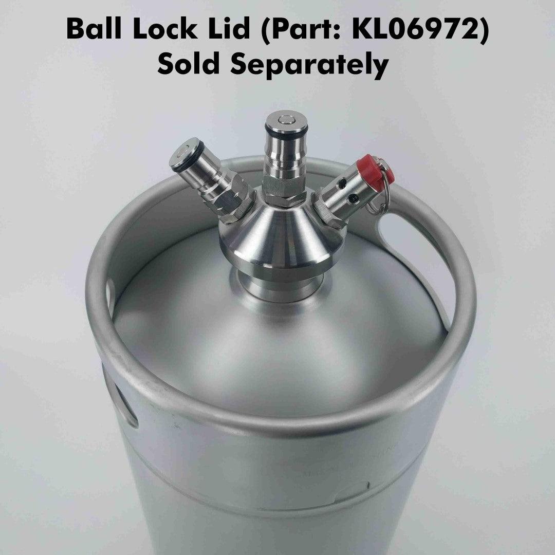 Mini Keg - 4L (approx 128oz) (135mm x 326mm)