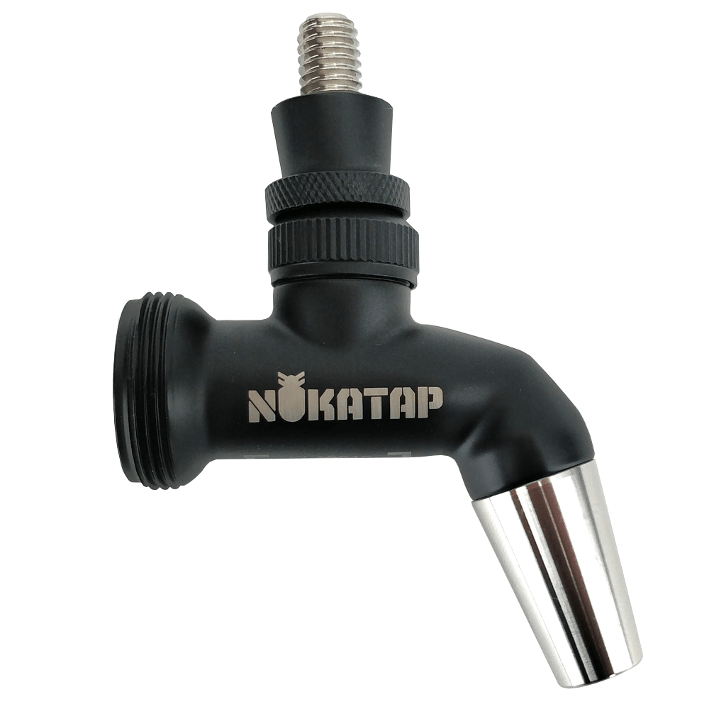 NUKATAP SS - Punisher Edition (Black Tap with SS Spout) - KegLand