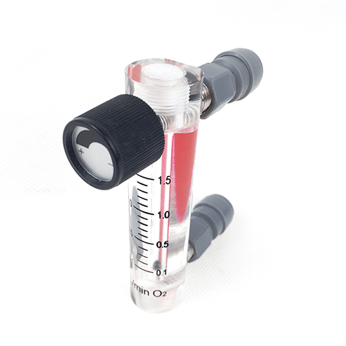 Oxygen flow meter Including duotight - 8mm (5/16) x FFL - KegLand