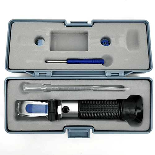 Portable Refractometer with ATC (Two Scale) - KegLand