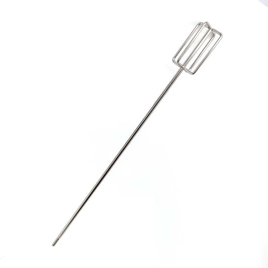 Premium Stainless Steel Drill Powered Mash Stirrer & Mixer - 1/4 Inch Hex Drive - KegLand