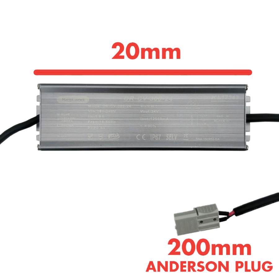 24V Cannular Pro DC Transformer For Semi-Auto Cannular (with Anderson Plug X 2M;240v power cord directly)