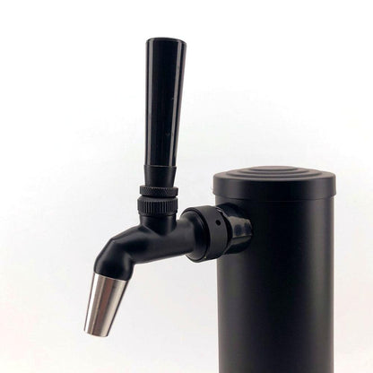 Quadruple Tap Black Phantom Font Kit with duotight Short shanks and Black handles(Without Tap) - KegLand