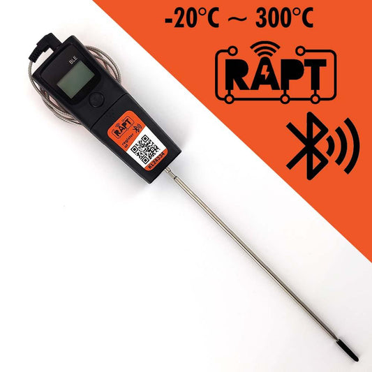 RAPT - Bluetooth Thermometer -20 to 300C - 20cm HTC Probe - KegLand