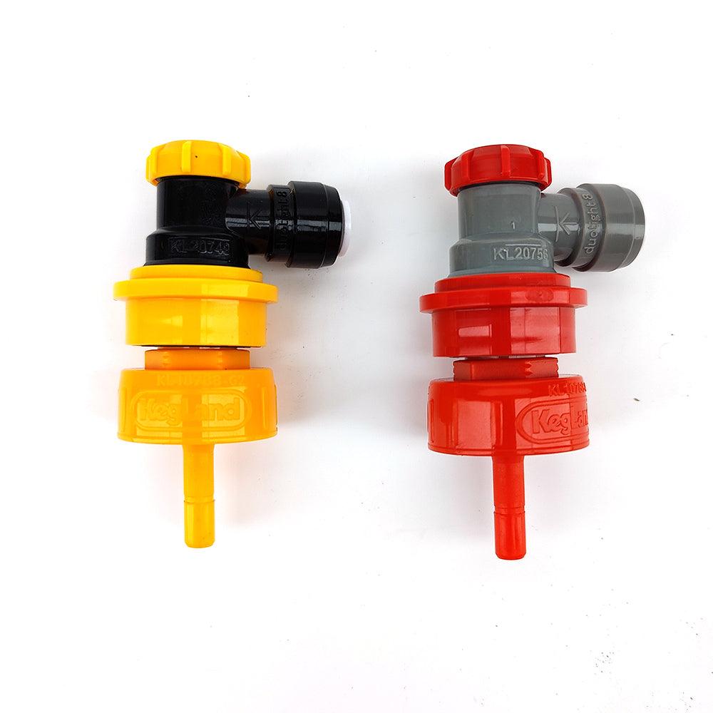 RED FermZilla - Liquid/Gas Post Plastic Carbonation Cap - KegLand