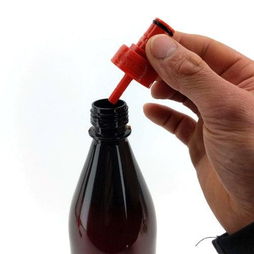 RED FermZilla - Liquid/Gas Post Plastic Carbonation Cap - KegLand