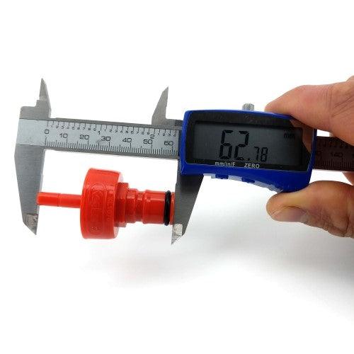 RED FermZilla - Liquid/Gas Post Plastic Carbonation Cap - KegLand