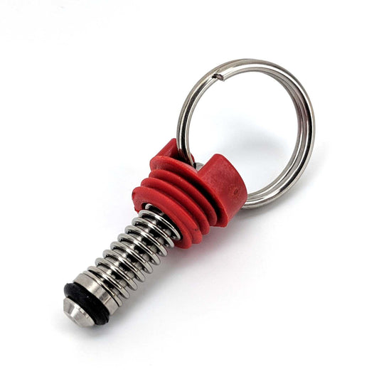 Red Pressure Relief Valve for Keg Lids / MK4 Regulator - 35psi (2.5bar) - KegLand