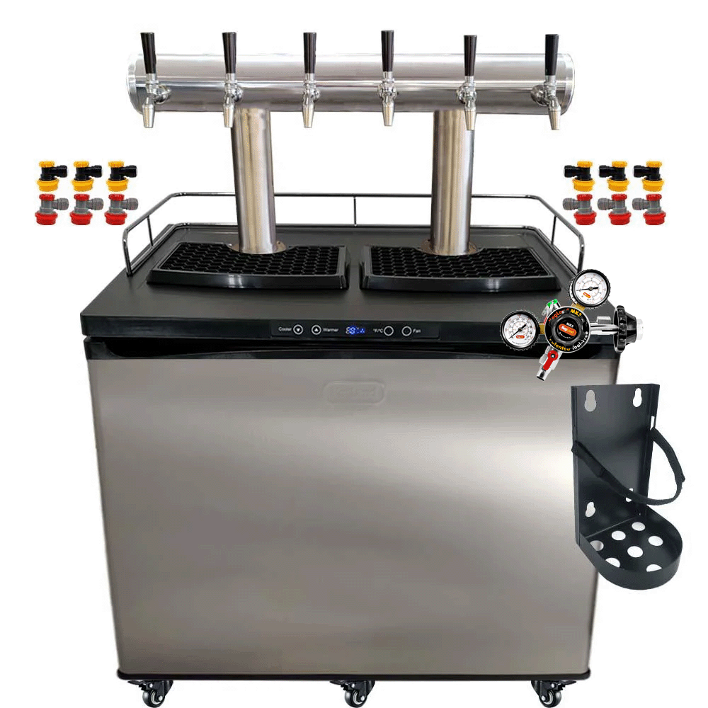 Kegerator Series X plus - Six tap TT Bundle