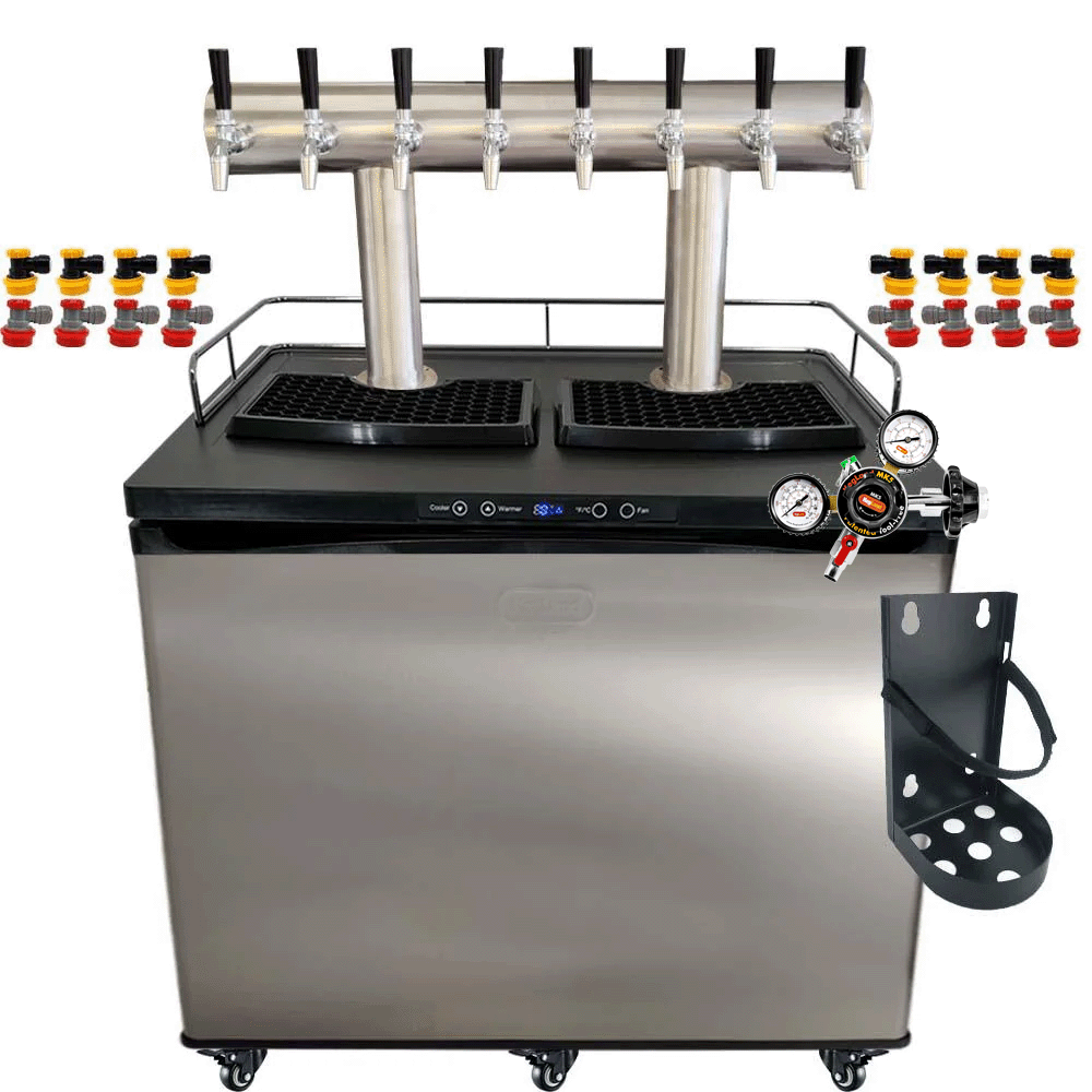 Kegerator Series X plus - Eight tap TT Bundle