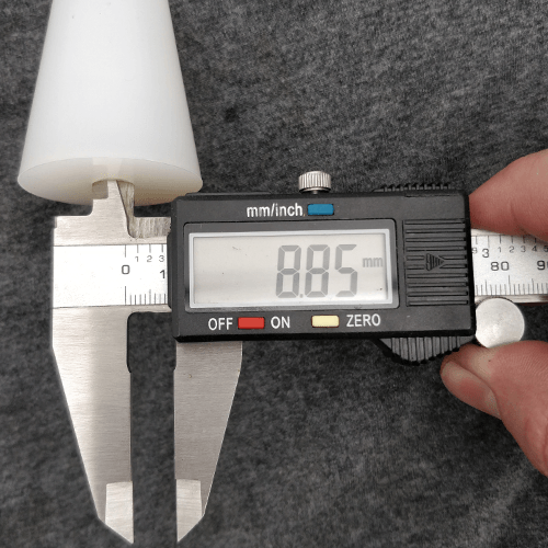 Silicone Bung 32 x 48/H55 Bored (Fits 3L & 5L Erlenmeyer Flask) - KegLand