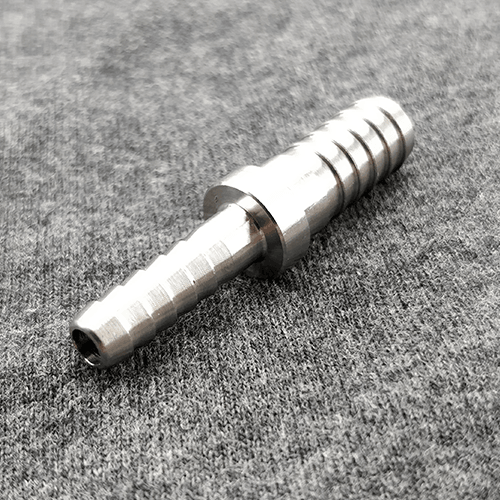 Stainless splicer 6mm Barb X 8mm barb - KegLand