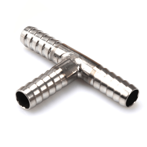 Stainless Tee - 6mm Barb - KegLand