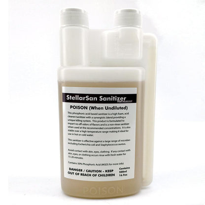 StellarSan Sanitizer - Phosphoric Sanitiser (500ml)
