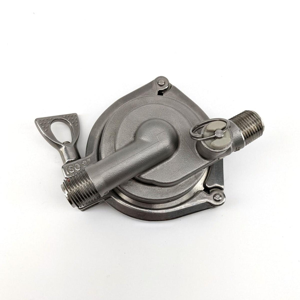 TC Breakdown - 3 Inch Tri-Clover - Conversion Kit for 25w Pump (included SS Pump Head, Impeller Housing and Screw set) (motor not included) - KegLand