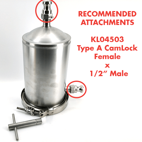 The KegLand Hop Missile | Inline Hop Infuser - KegLand