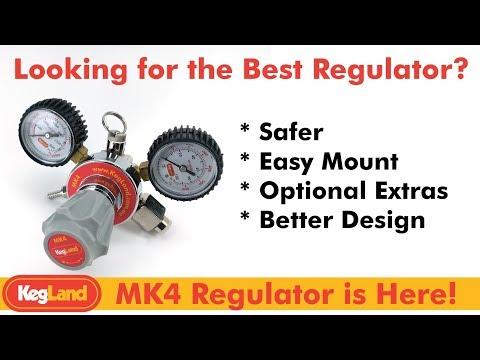 Type 30 - MK4 Regulator (6.5bar PRV & 100psi Gauge) - KegLand