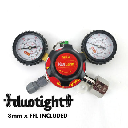 Type 30 - MK4 Regulator (6.5bar PRV & 100psi Gauge) - KegLand