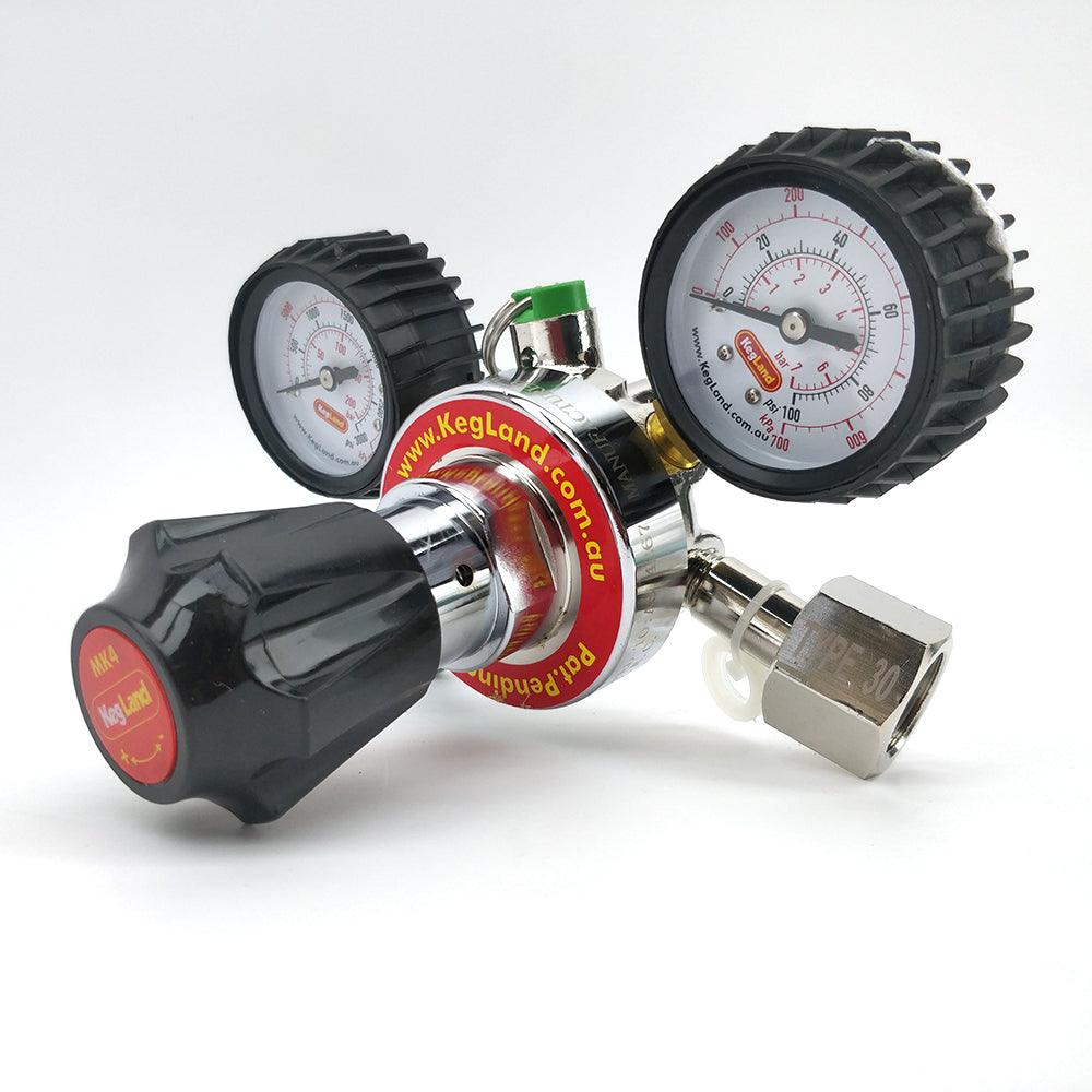 Type 30 - MK4 Regulator (6.5bar PRV & 100psi Gauge) - KegLand