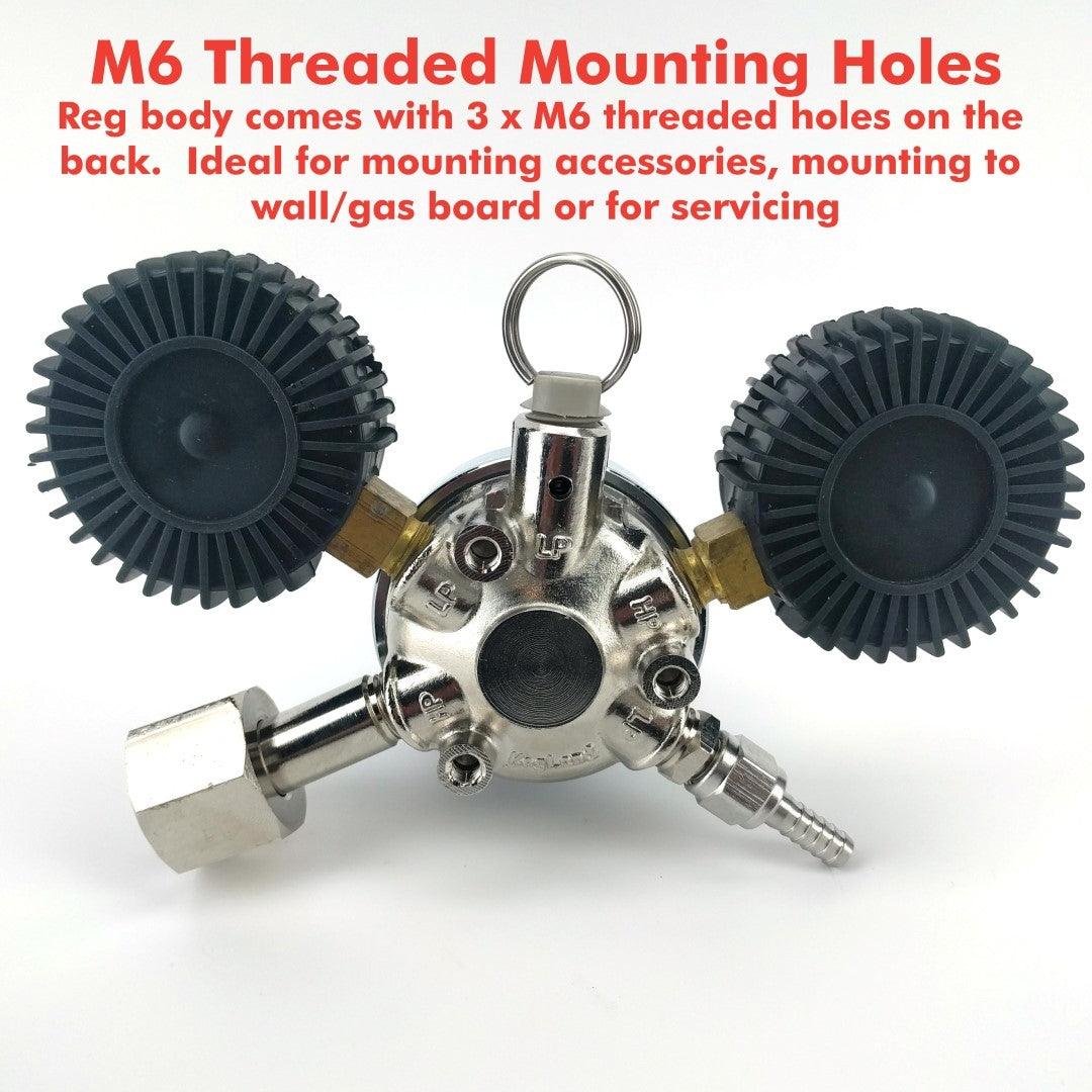 Type 30 - MK4 Regulator (6.5bar PRV & 100psi Gauge) - KegLand