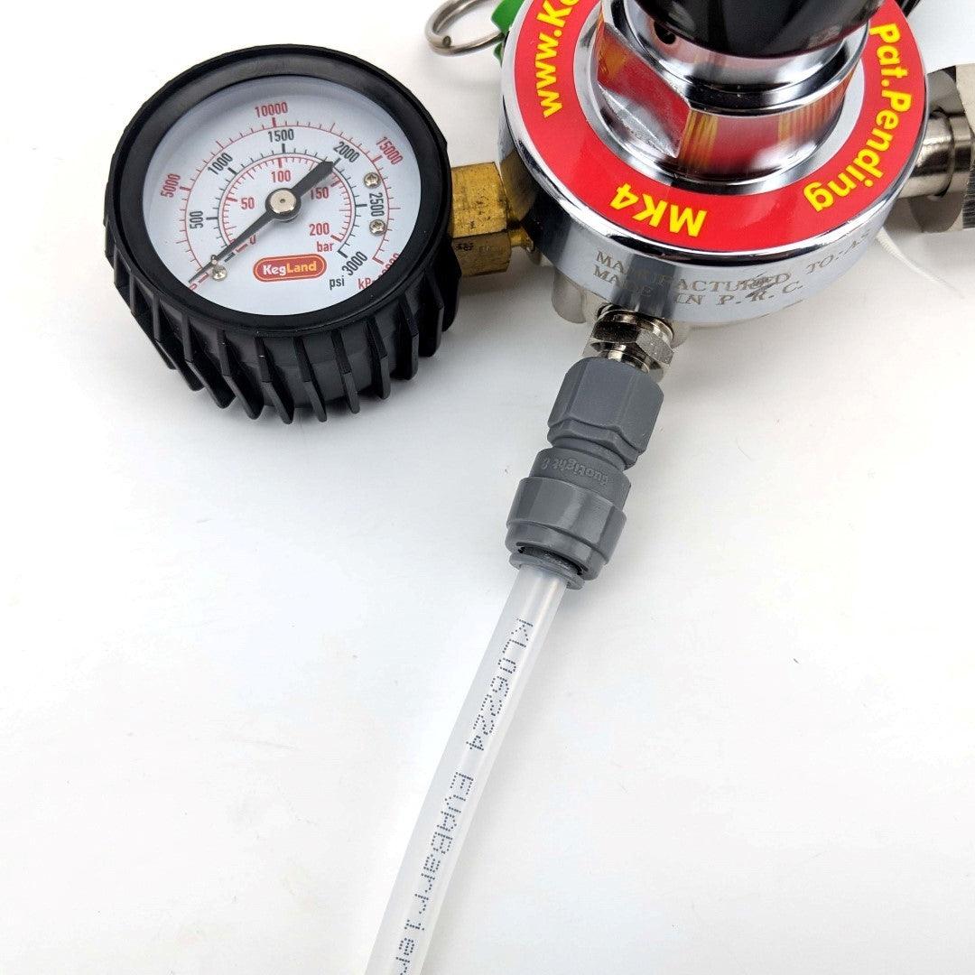 Type 30 - MK4 Regulator (6.5bar PRV & 100psi Gauge) - KegLand
